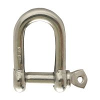 Sjækel D rustfri m/øjebolt