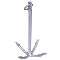 4-fliget Fiskeridræg varmgalvaniseret