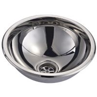 Vask kugleformet rustfri