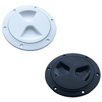 Inspektionsluge plast/polypropylen m/6 skruehuller