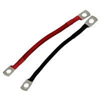 Batterikabel fortinnet med kabelsko